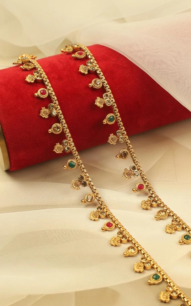 Trendy Gold Anklet